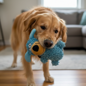 gigglingtoothcleaningtoyindogcolours1.png Giggling tooth cleaning toy in dog colours